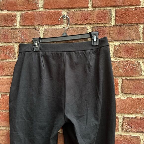 Eileen Fisher Women's $178 Organic Cotton Ponte Slim Pant medium - Picture 6 of 13